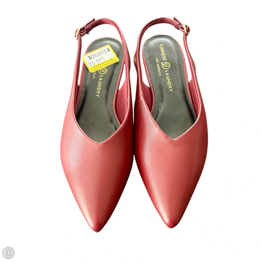 Shoes Flats By Chinese Laundry In Red, Size: 8.5