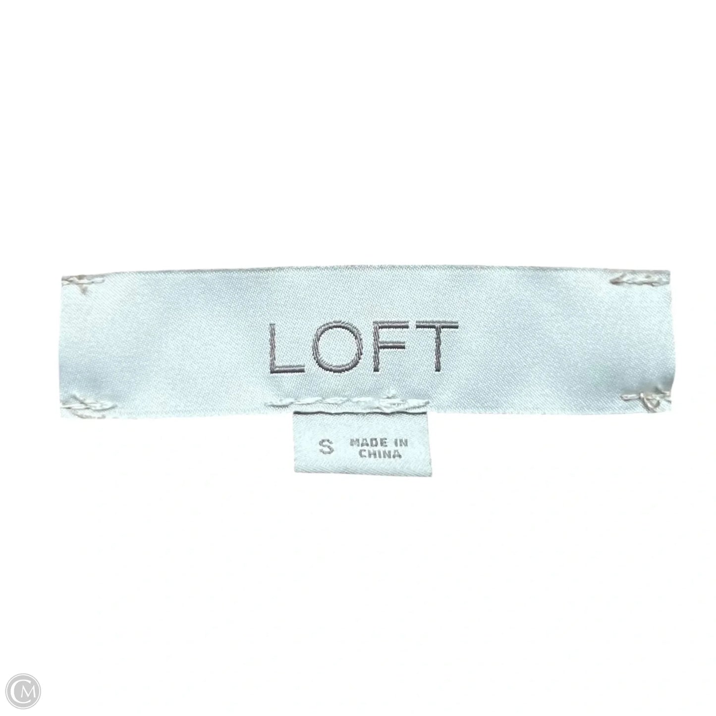 Sweater Cardigan By Loft In Tan, Size: S