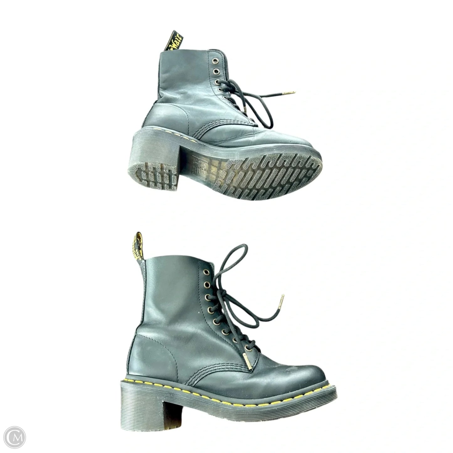 Boots Combat By Dr Martens In Black, Size: 5