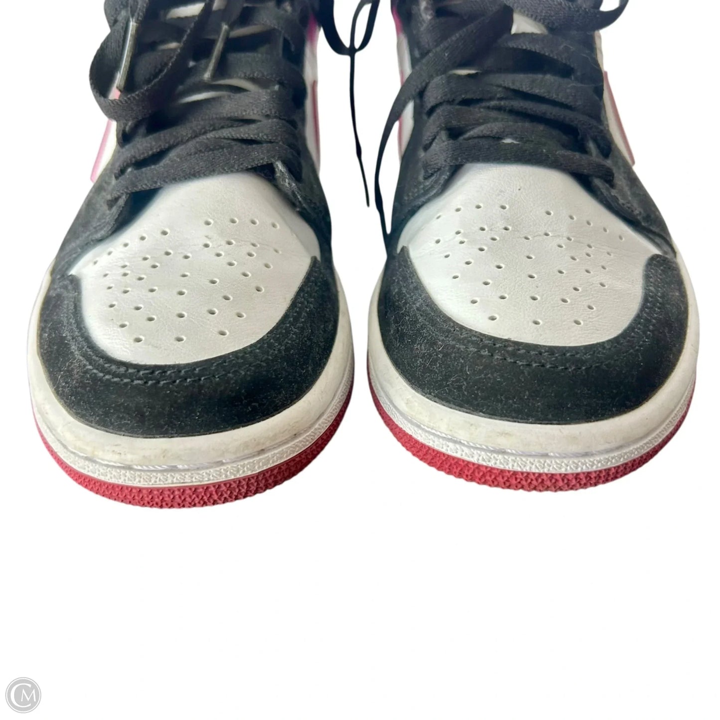 Shoes Luxury Designer By Jordan In Black & Purple, Size: 6.5