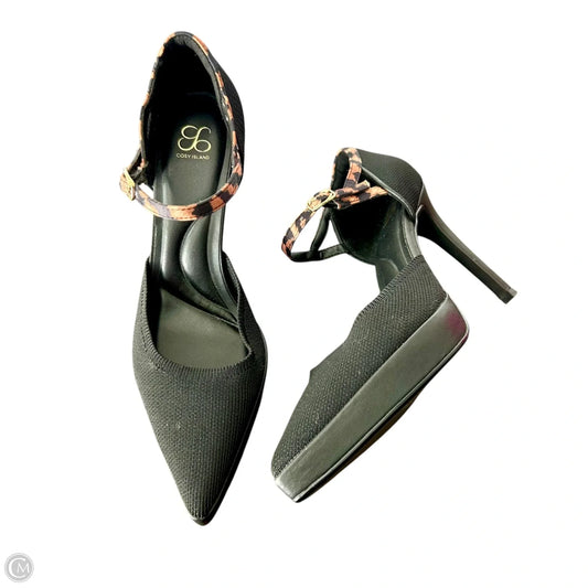 Shoes Heels Block By Cody Island In Black & Brown, Size: 6