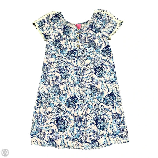 Dress Designer By Lilly Pulitzer In Blue & Pink, Size: S