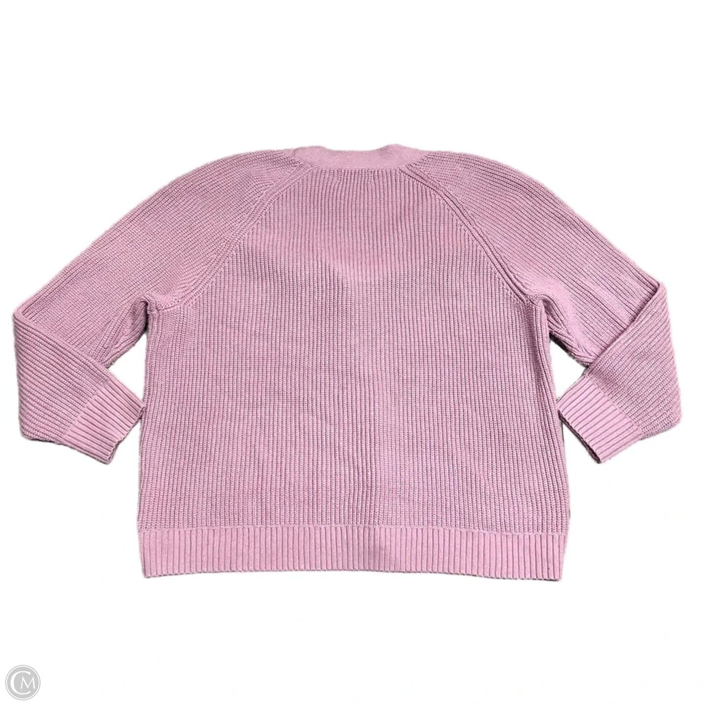 Sweater Cardigan By Old Navy In Purple, Size: 3x