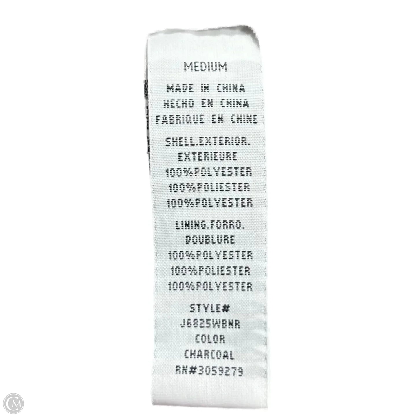 Sweatshirt Collar By Thread And Supply In Grey, Size: M