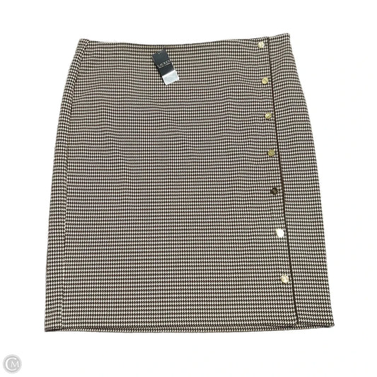 Skirt Mini & Short By Lauren By Ralph Lauren In Brown & Tan, Size: 22
