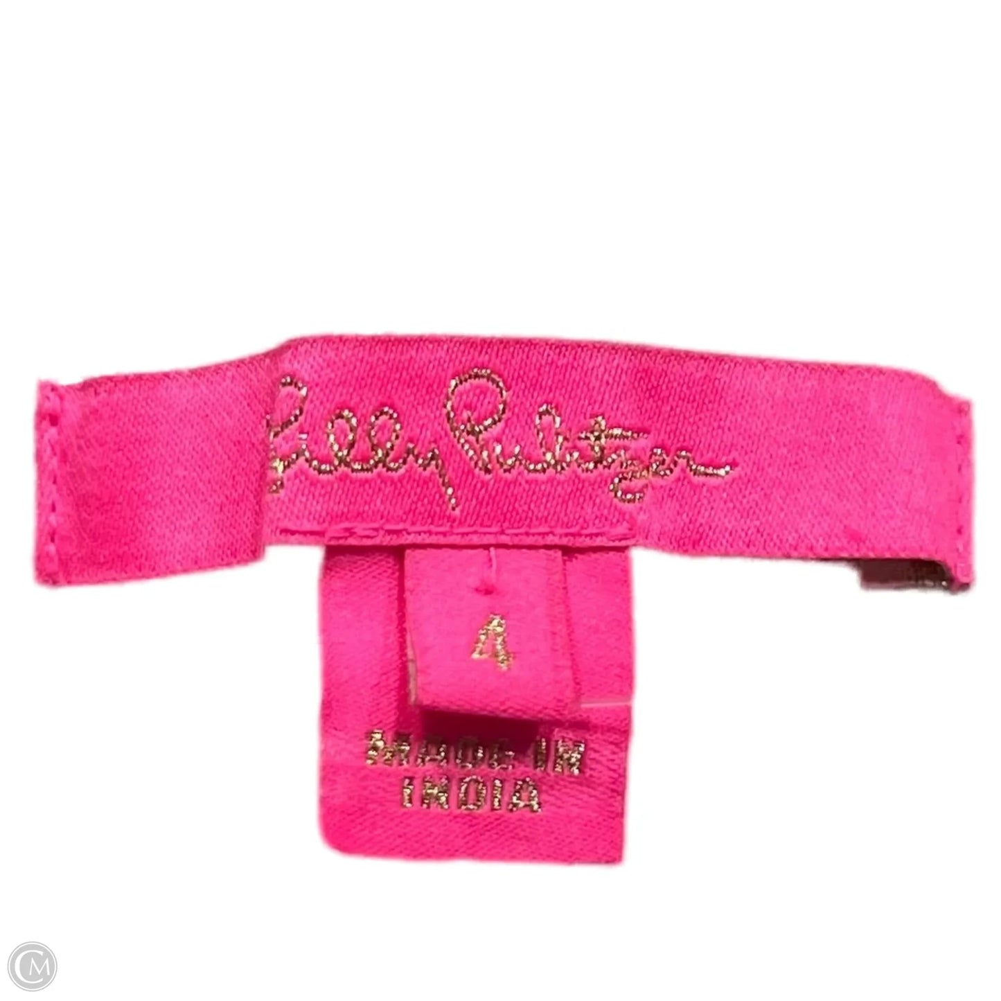 Dress Designer By Lilly Pulitzer In Green & Pink, Size: S