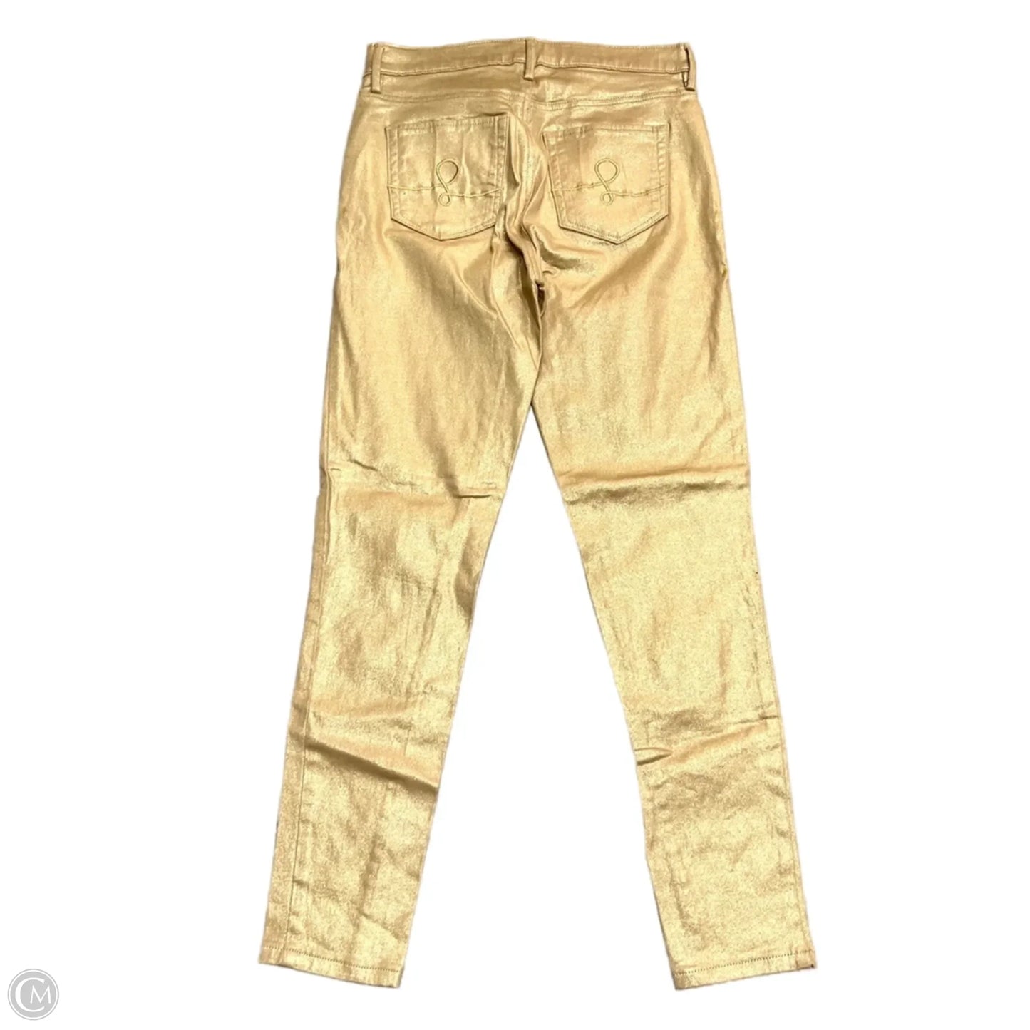 Jeans Designer By Lilly Pulitzer In Gold, Size: 4