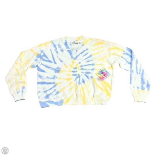 Sweater By Rd Style In Tie Dye Print, Size: Xs