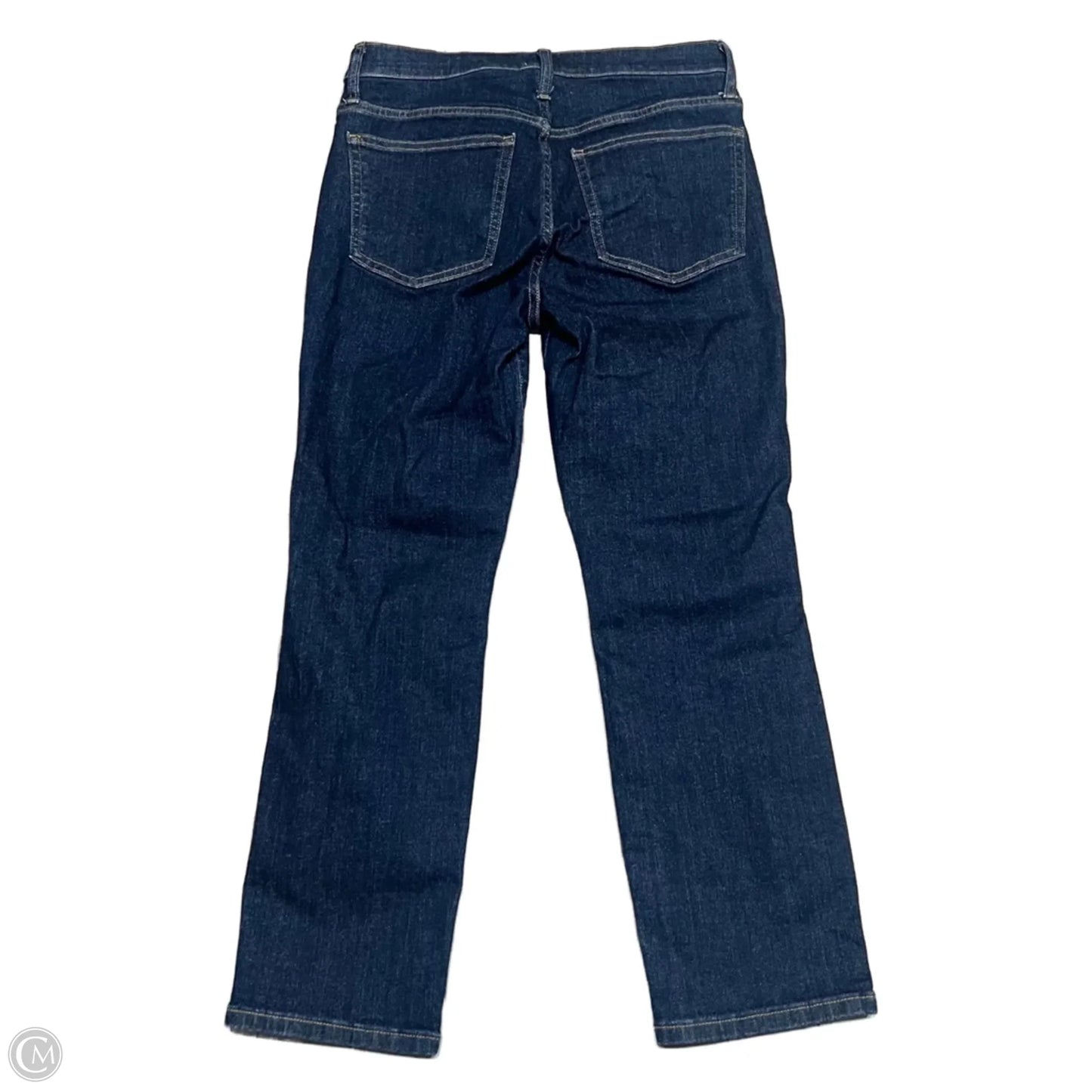 Jeans Straight By J. Crew In Blue Denim, Size: 4
