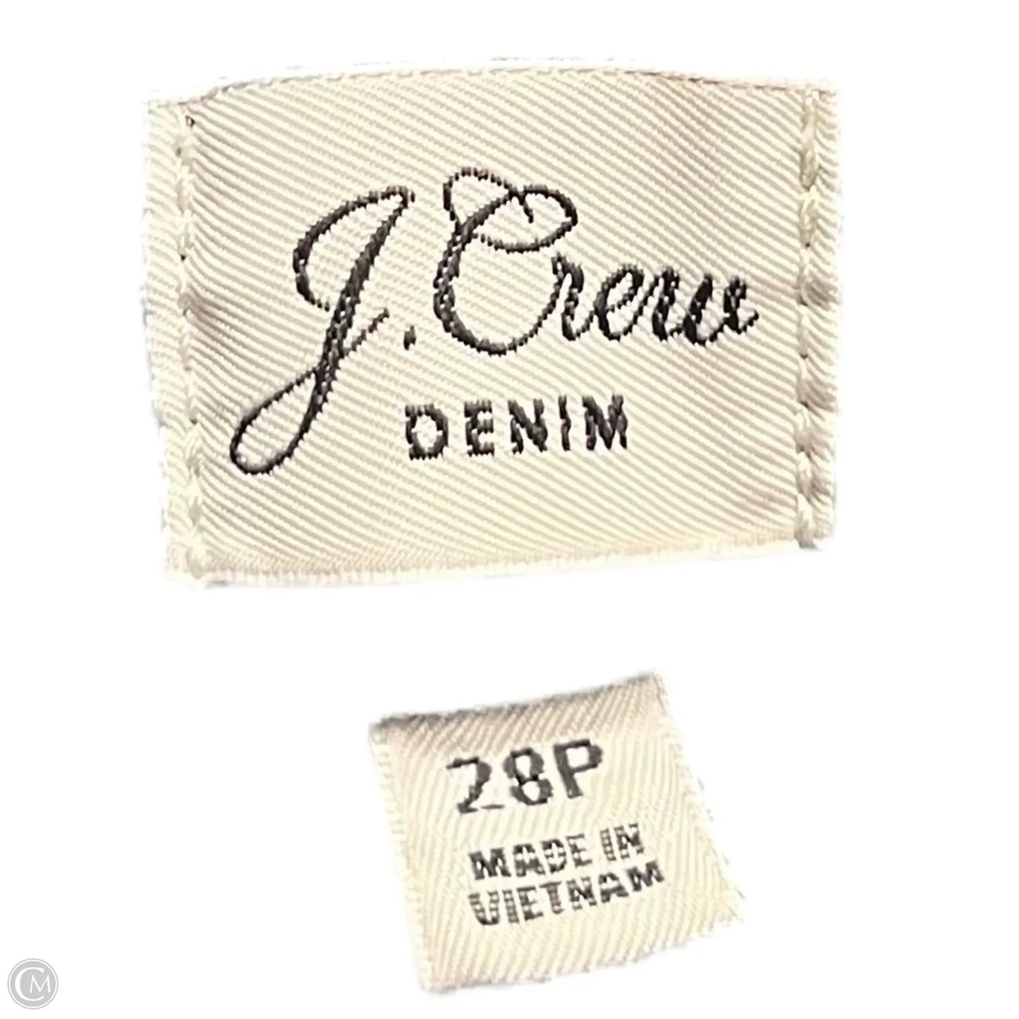 Jeans Straight By J. Crew In Blue Denim, Size: 4