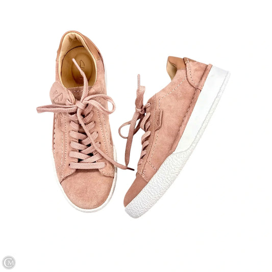 Shoes Sneakers By Clarks In Mauve, Size: 6.5