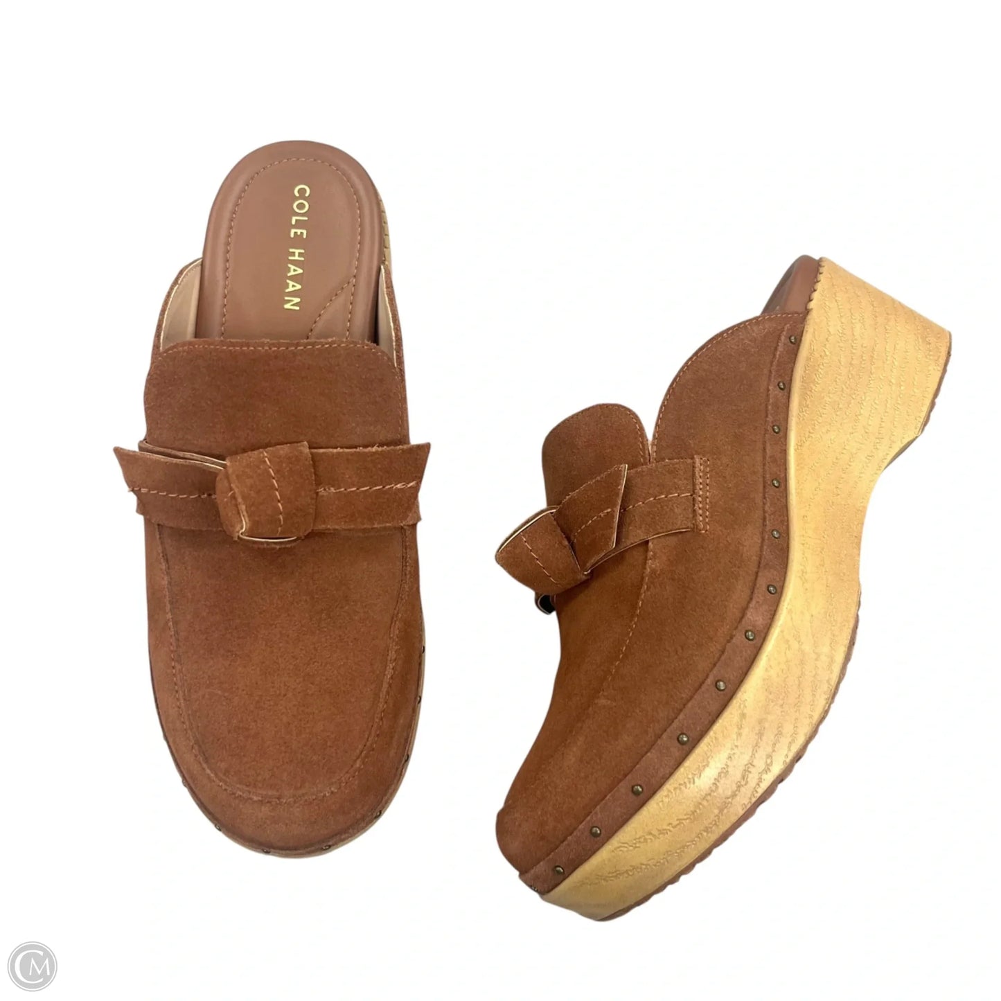 Shoes Heels Platform By Cole-haan In Brown, Size: 8