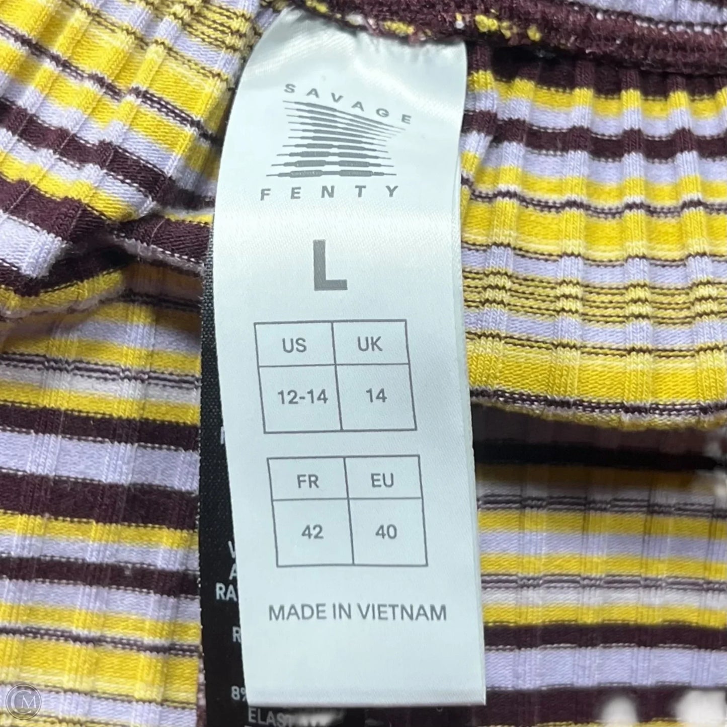 Pants Lounge By Savage X Fenty In Purple & Yellow, Size: L