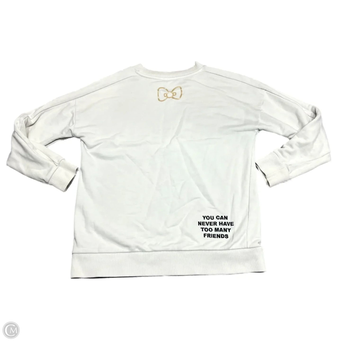 Sweatshirt Crewneck By Puma In Cream, Size: Xs