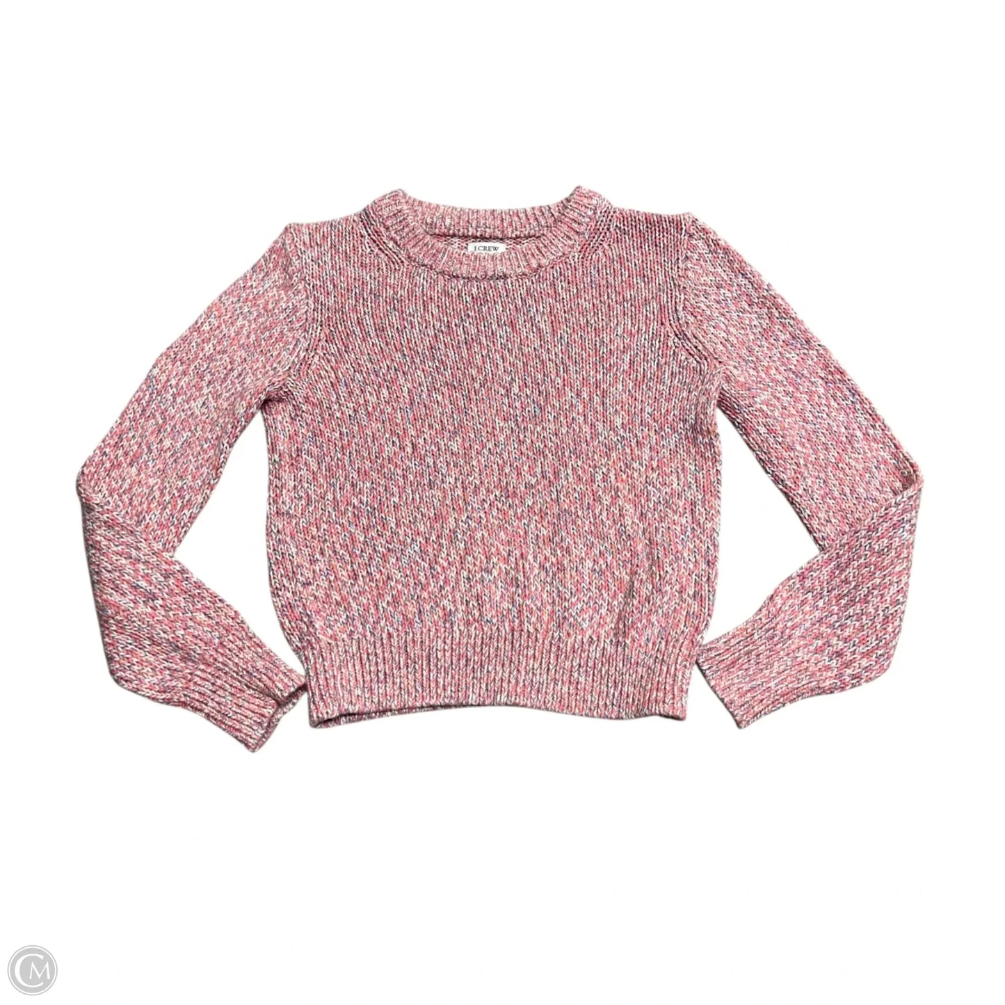 Sweater By J. Crew In Blue & Pink, Size: Xs