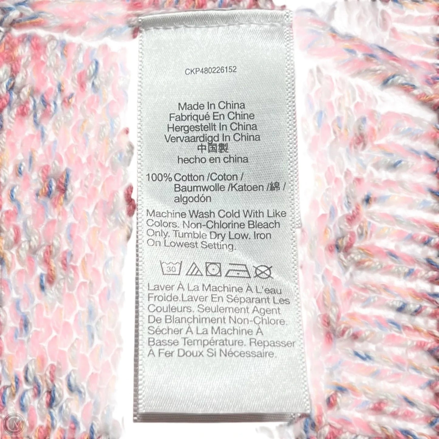 Sweater By J. Crew In Blue & Pink, Size: Xs