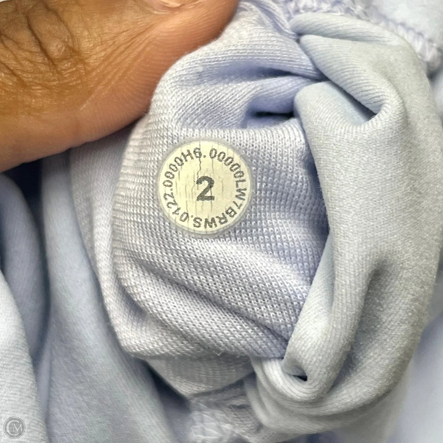 Athletic Shorts By Lululemon In Blue, Size: 2