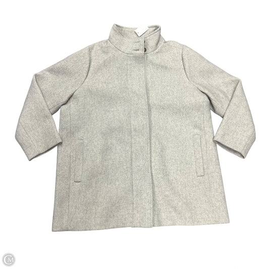 Coat Peacoat By J. Crew In Grey, Size: 3x
