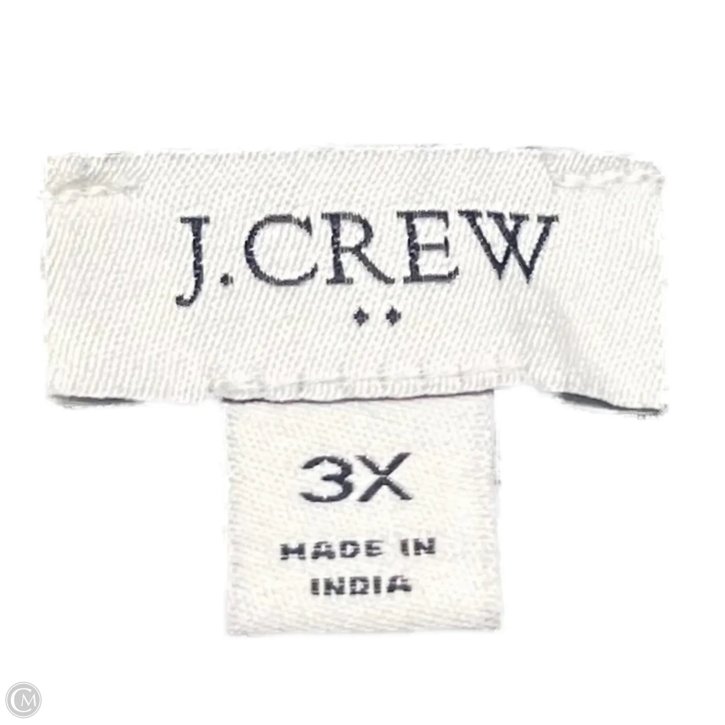 Top Long Sleeve By J. Crew In Blue & Green, Size: 3x