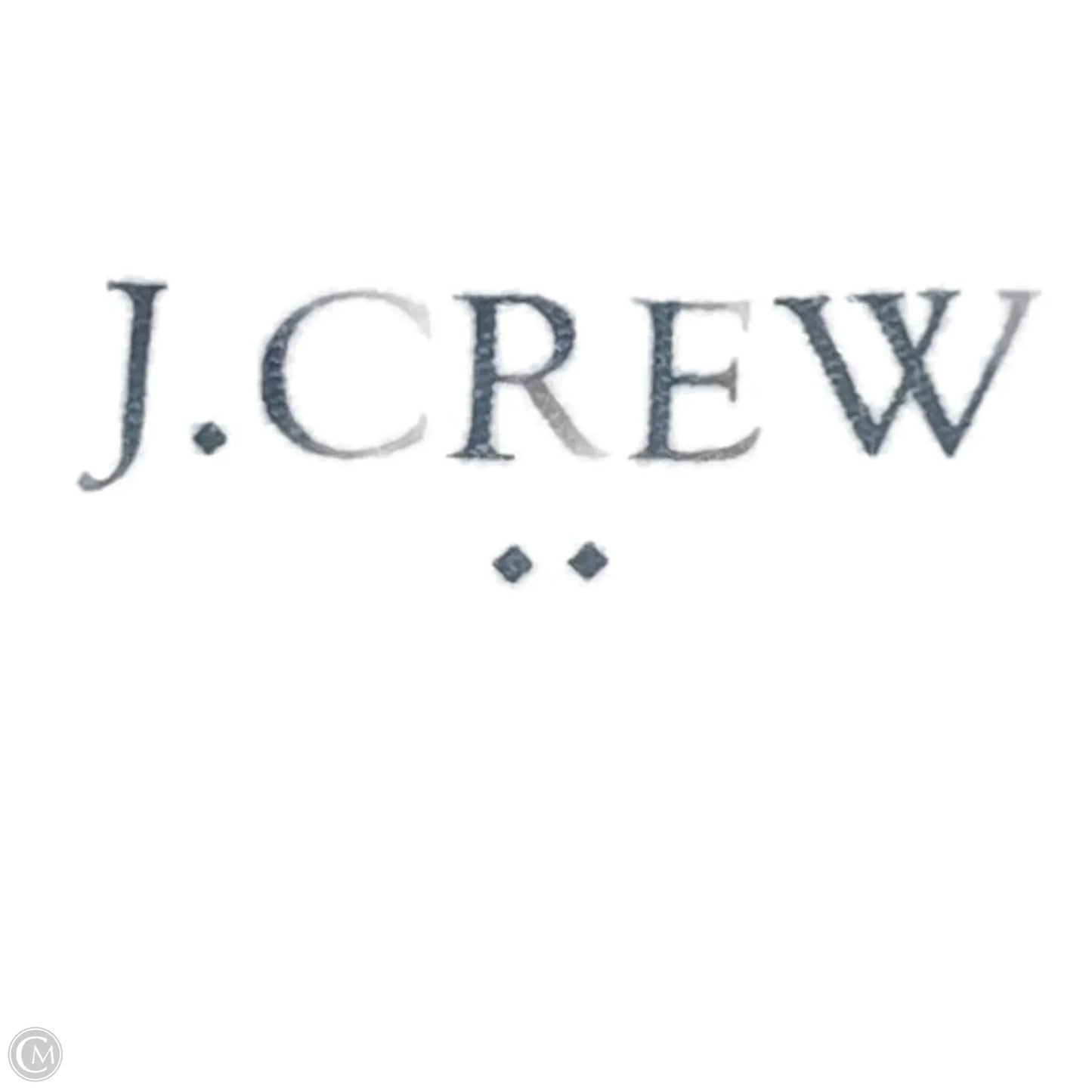 Top Short Sleeve By J. Crew In Green & White, Size: Xxl