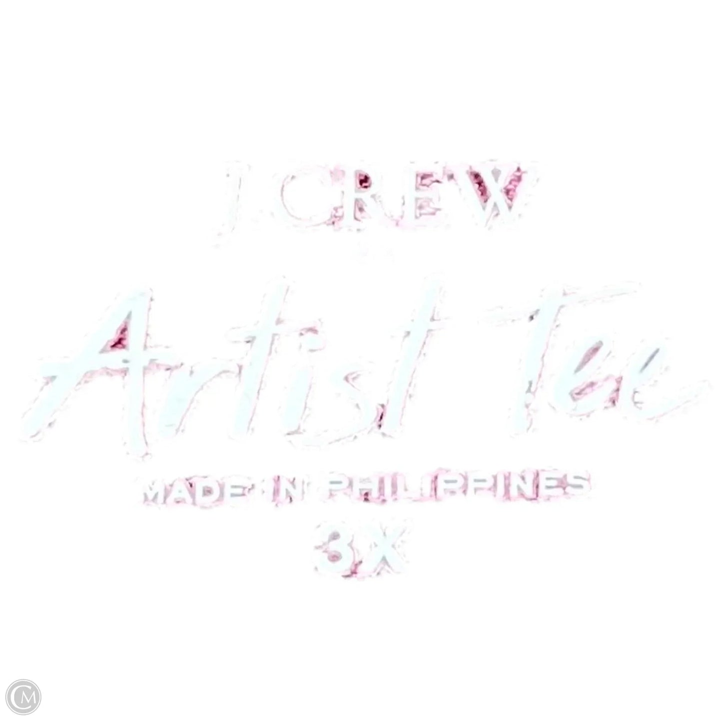 Top Long Sleeve Basic By J. Crew In Maroon, Size: 3x