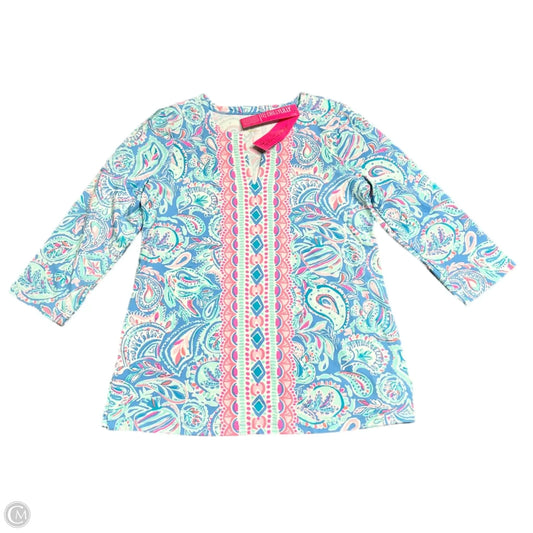 Tunic Designer By Lilly Pulitzer In Blue, Size: M