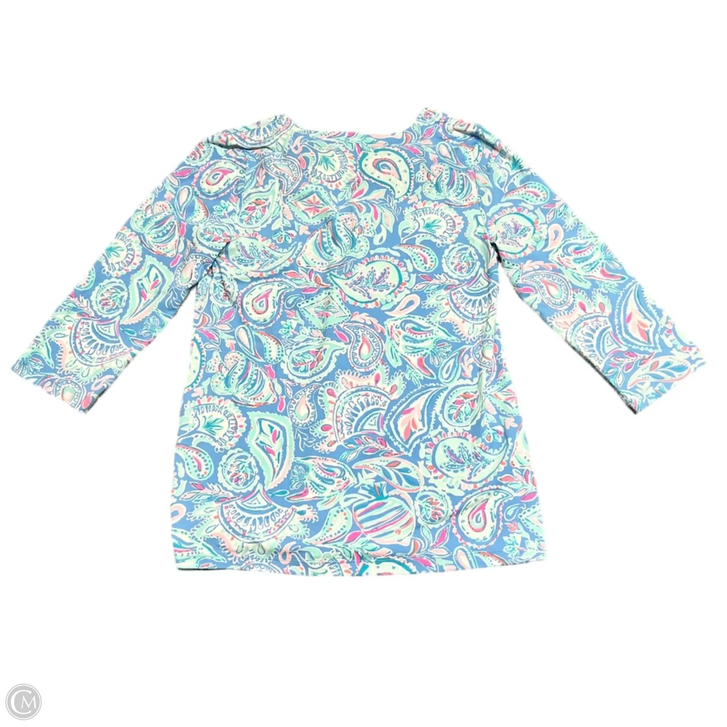 Tunic Designer By Lilly Pulitzer In Blue, Size: M