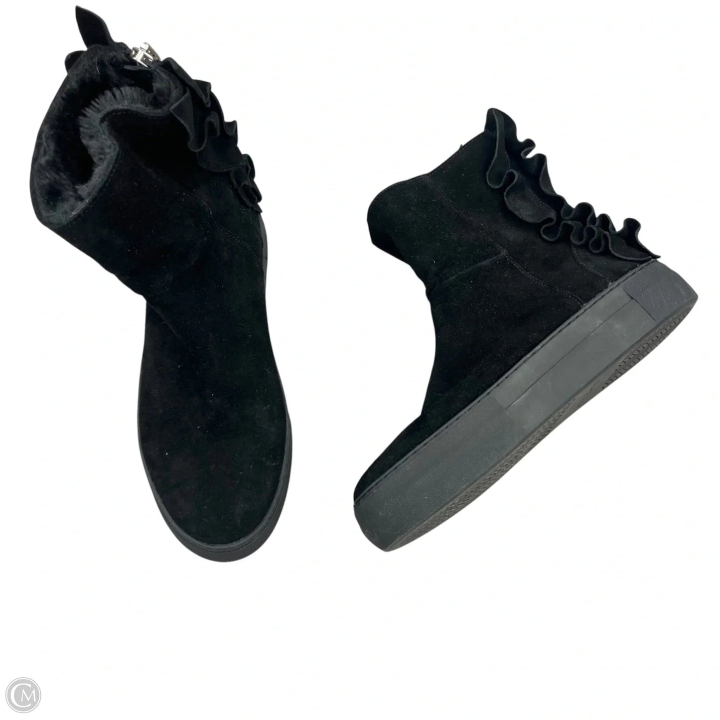 Boots Ankle Heels By J Slides In Black, Size: 7