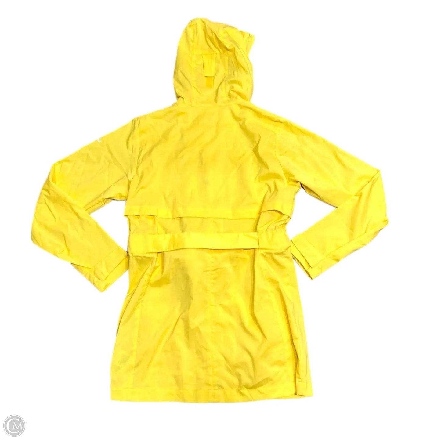 Coat Raincoat By Columbia In Yellow, Size: Xs