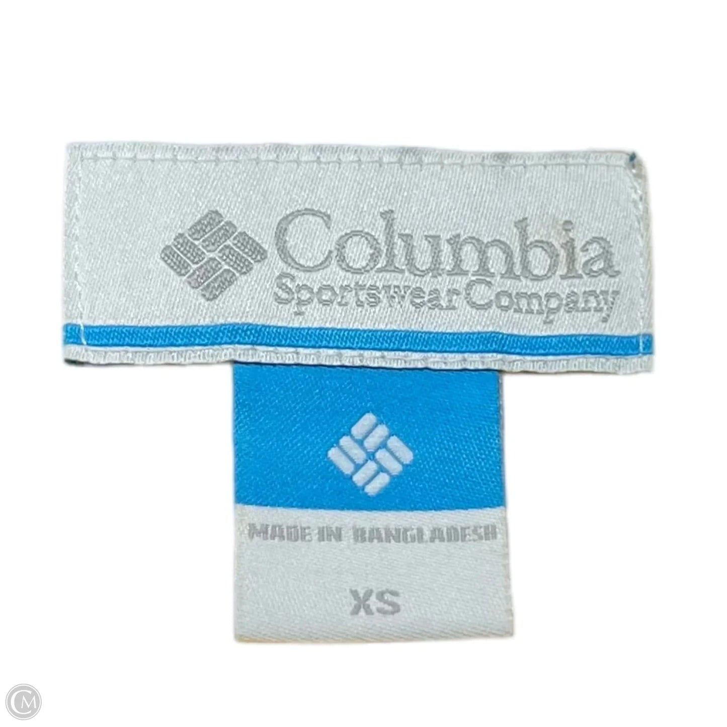 Coat Raincoat By Columbia In Yellow, Size: Xs