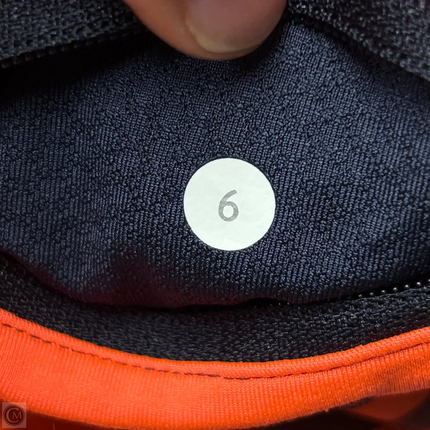 Athletic Skort By Lululemon In Blue & Orange, Size: 6