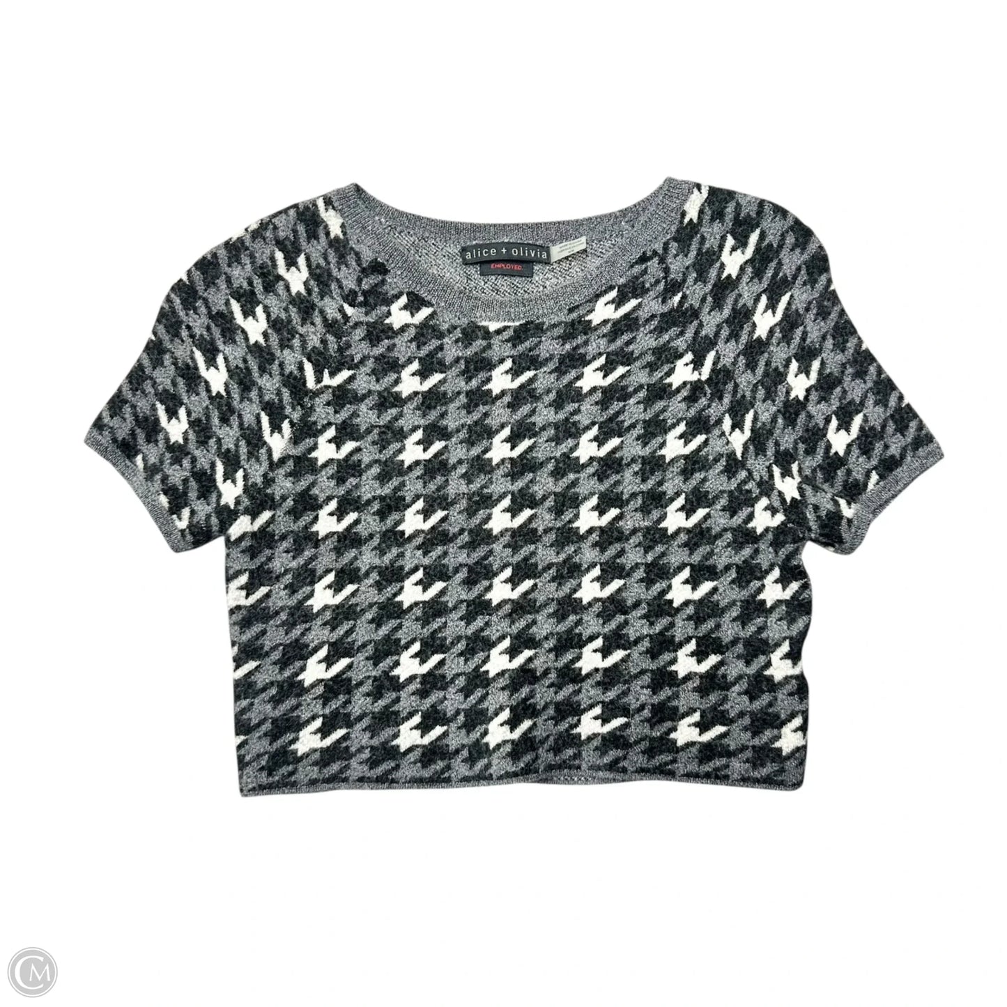 Sweater Designer By Alice + Olivia In Grey, Size: M