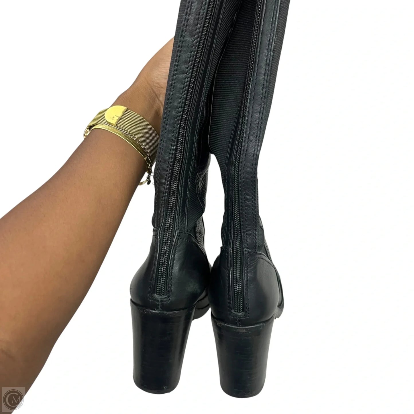 Boots Designer By Tory Burch In Black, Size: 7.5