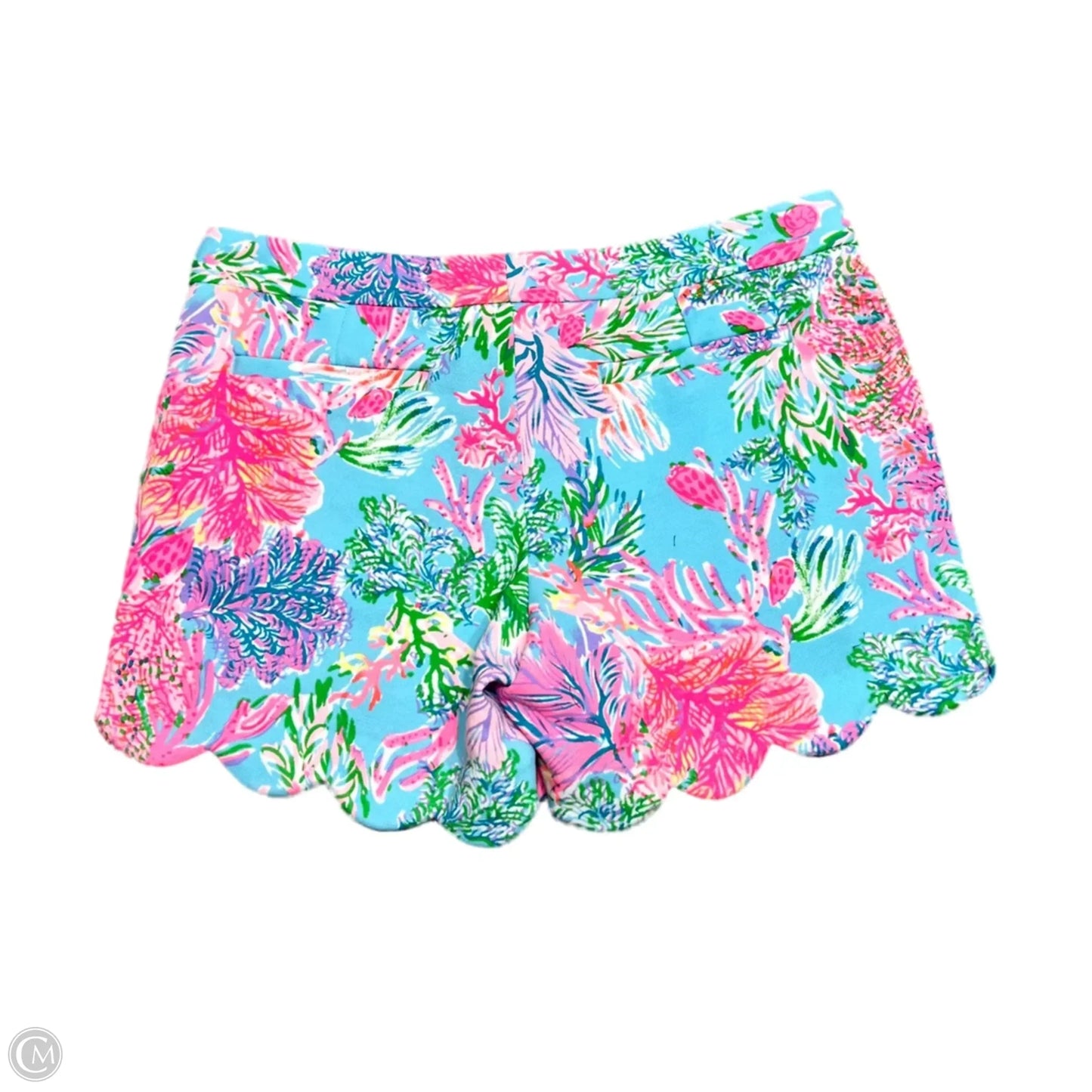 Shorts Designer By Lilly Pulitzer In Blue & Pink, Size: 6