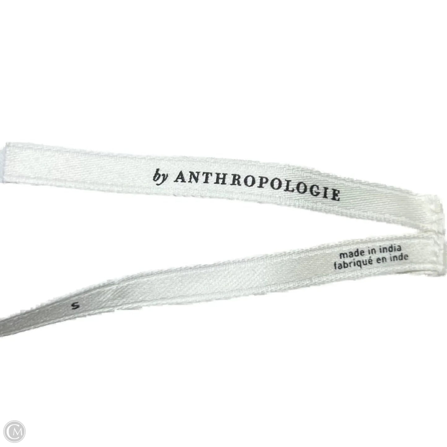 Top Sleeveless By Anthropologie In Black & Cream, Size: S