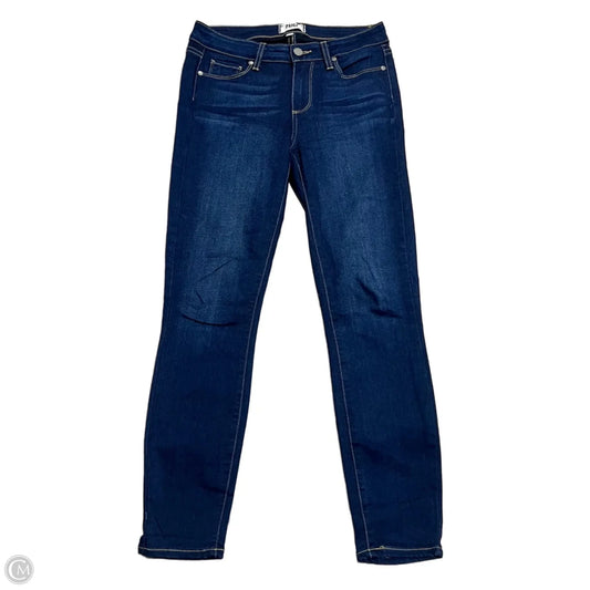 Jeans Skinny By Paige In Blue Denim, Size: 6