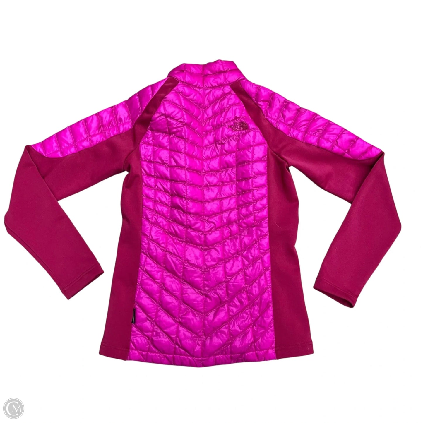 Jacket Puffer & Quilted By The North Face In Pink & Red, Size: S