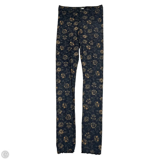 Pants Leggings By Free People In Black & Tan, Size: 12