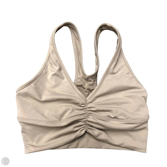 Athletic Bra By Alo In Beige, Size: S