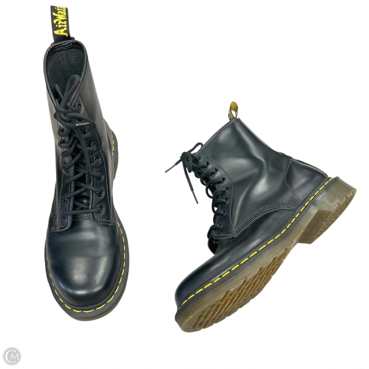 Boots Combat By Dr Martens In Black, Size: 8