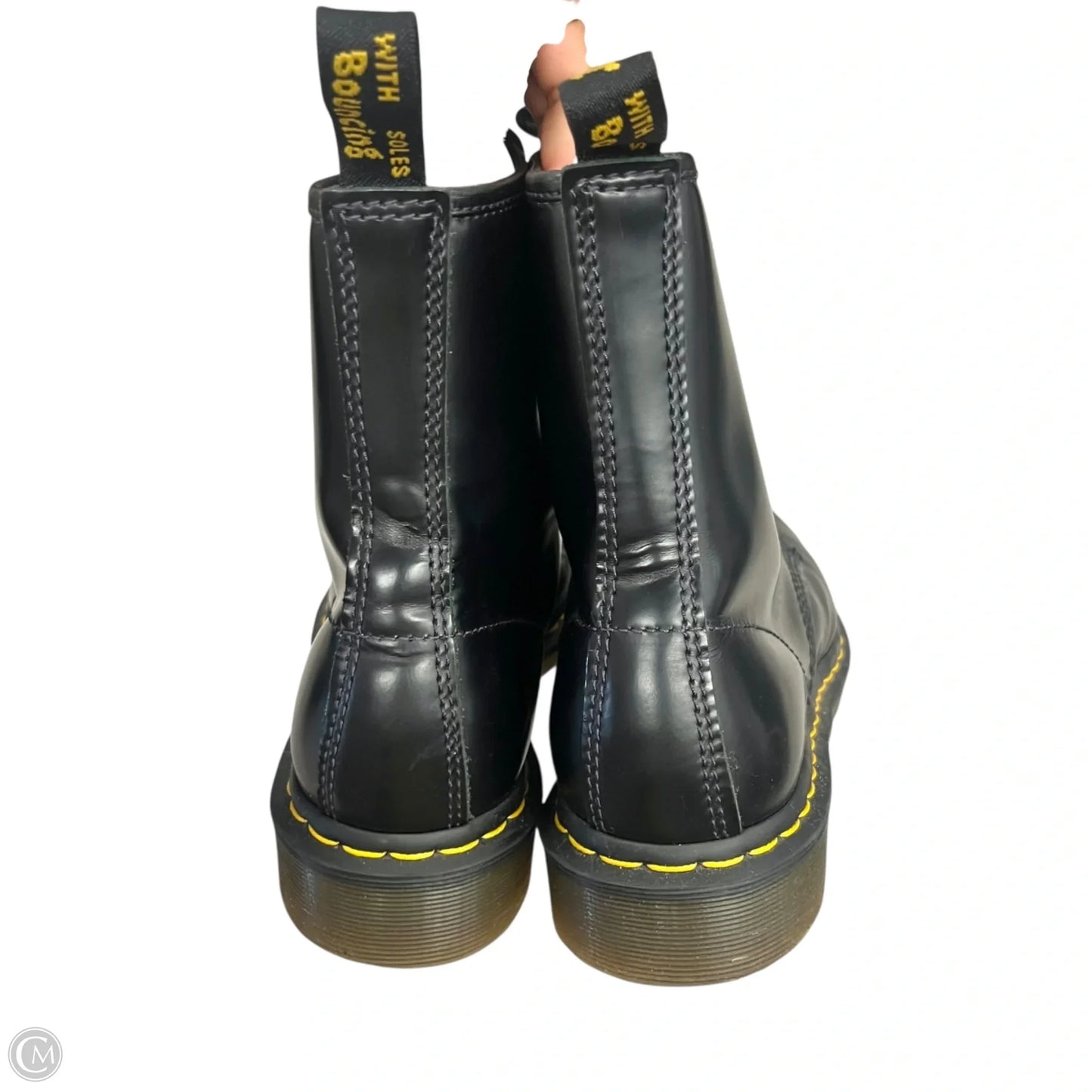 Boots Combat By Dr Martens In Black, Size: 8