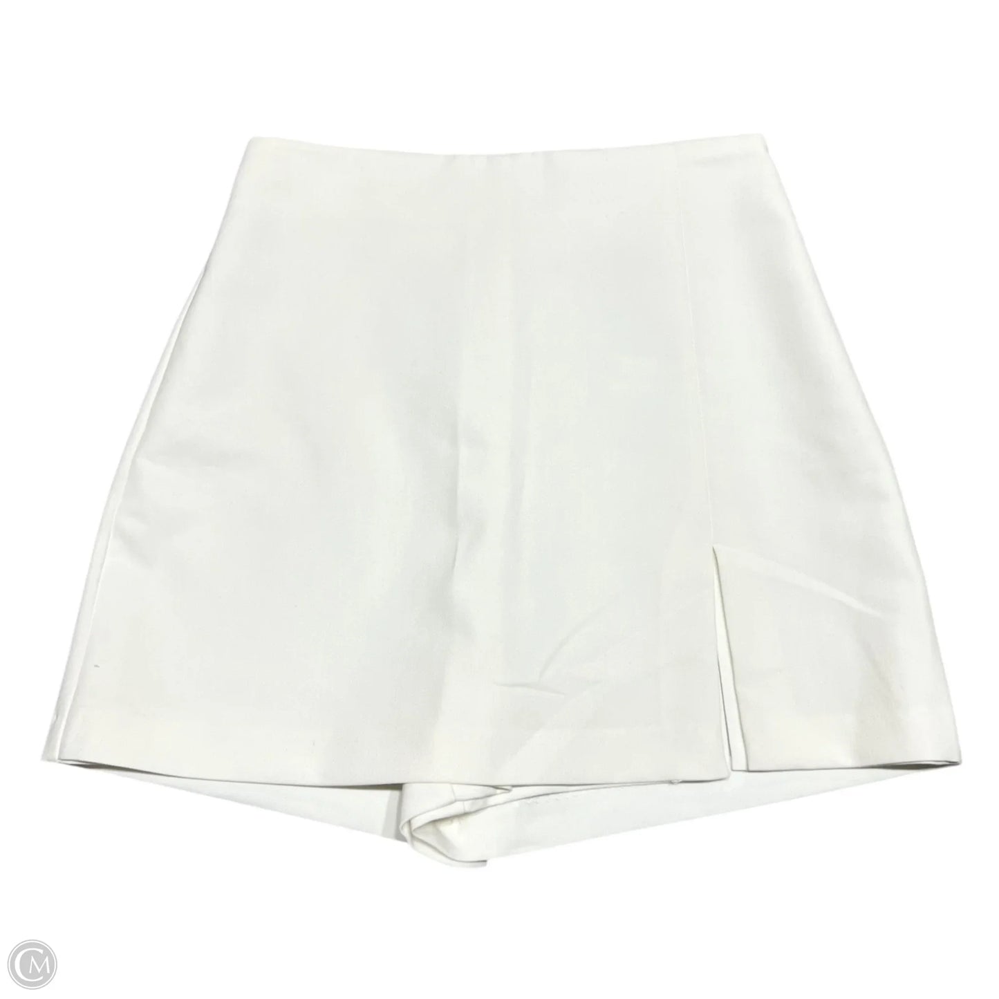 Skort By Zara In Cream, Size: S