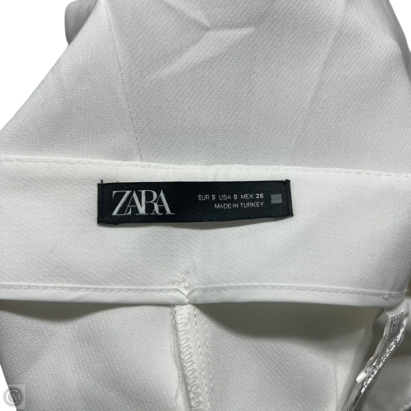 Skort By Zara In Cream, Size: S