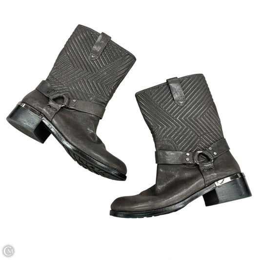 Boots Ankle Heels By Vince Camuto In Grey, Size: 10