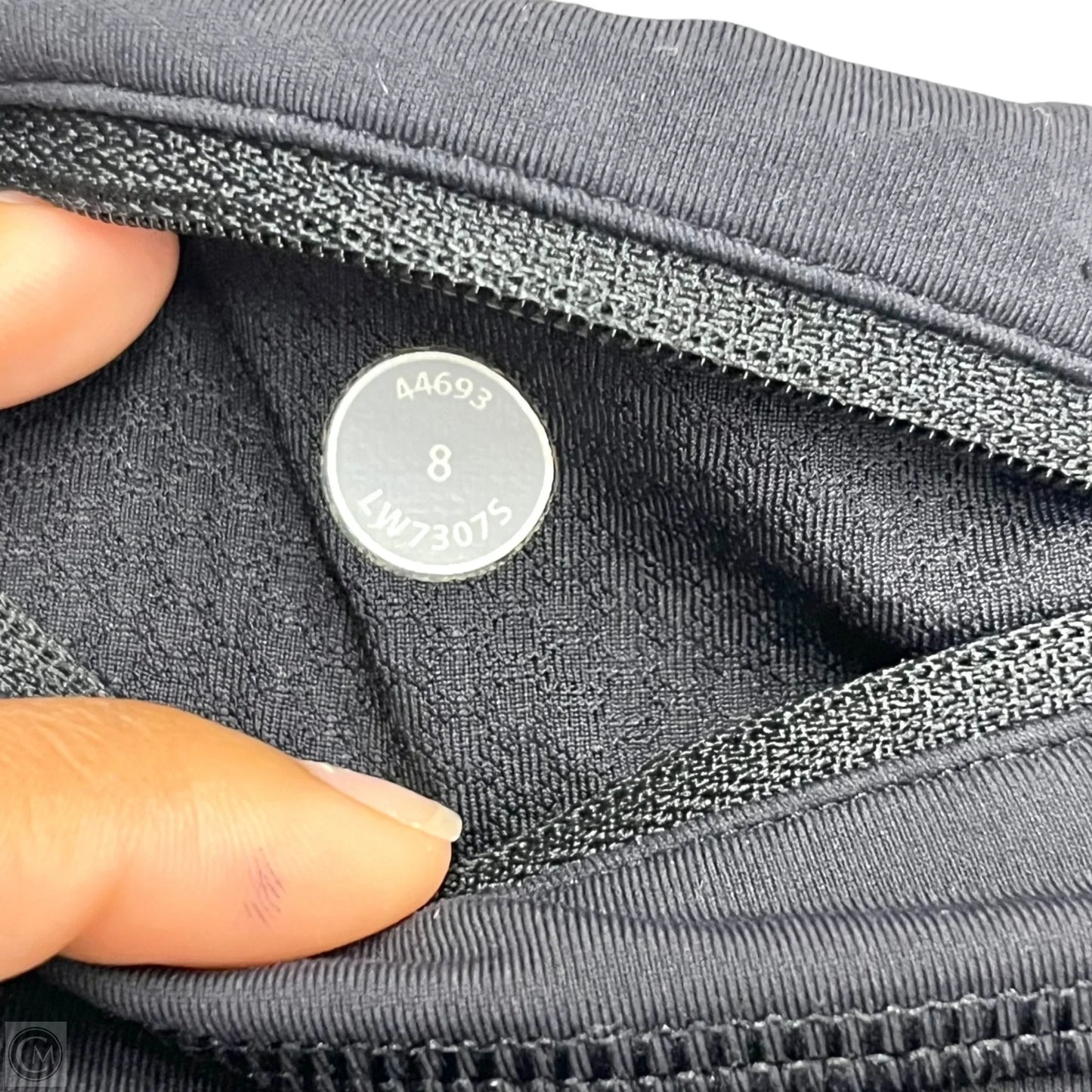 Athletic Shorts By Lululemon In Black, Size: 8