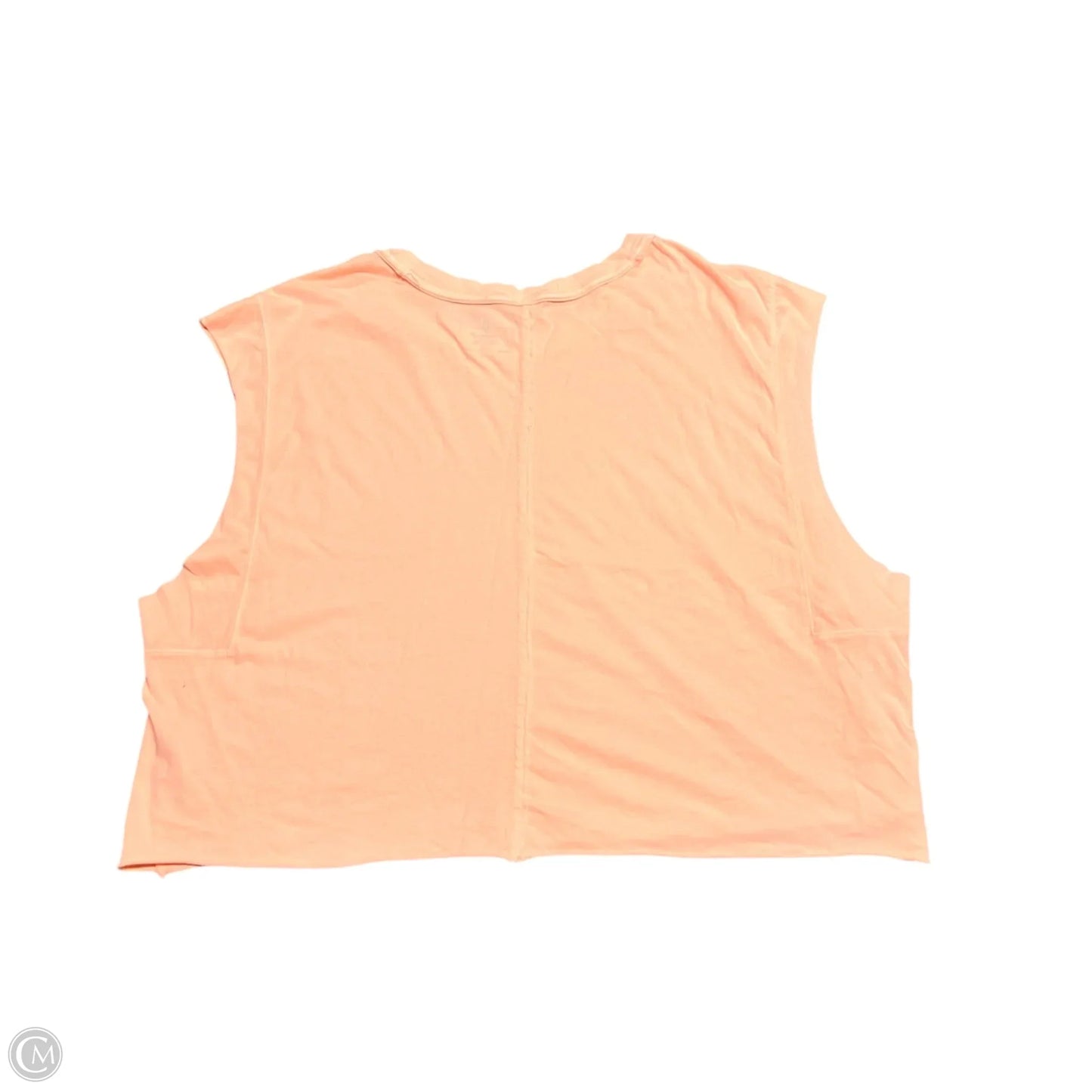 Athletic Tank Top By Free People In Orange, Size: L