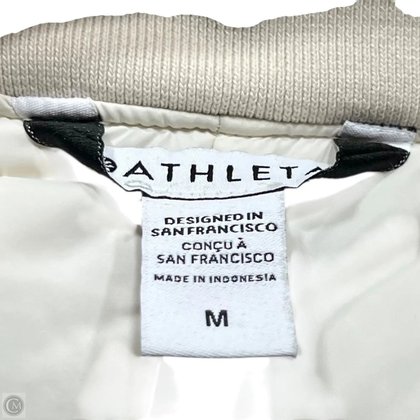 Jacket Other By Athleta In Cream, Size: M