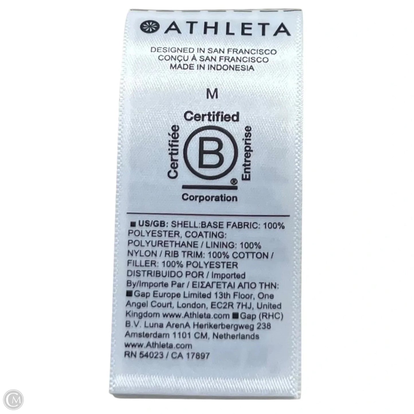 Jacket Other By Athleta In Cream, Size: M