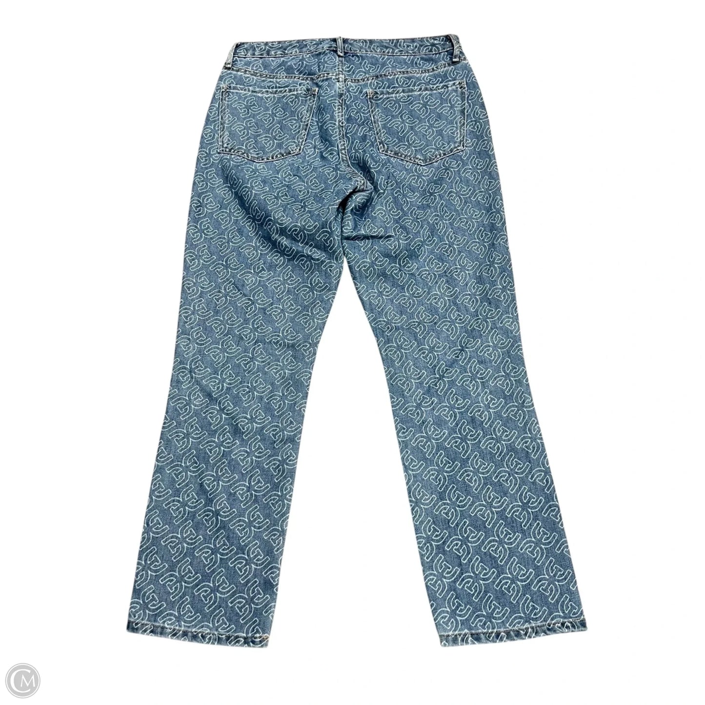 Jeans Straight By Sam Edelman In Blue Denim, Size: 8