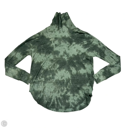 Top Long Sleeve By Michael Stars In Green, Size: S